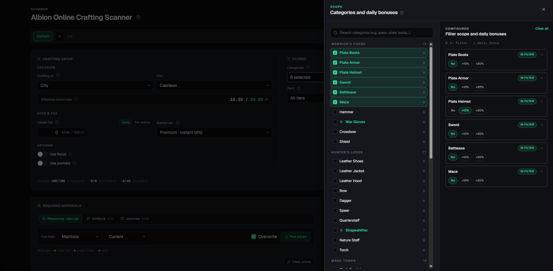Crafting Scanner: Find what's worth crafting right now preview